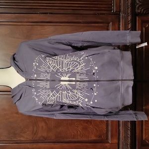 Kyla Seo dark gray Nia hoodie